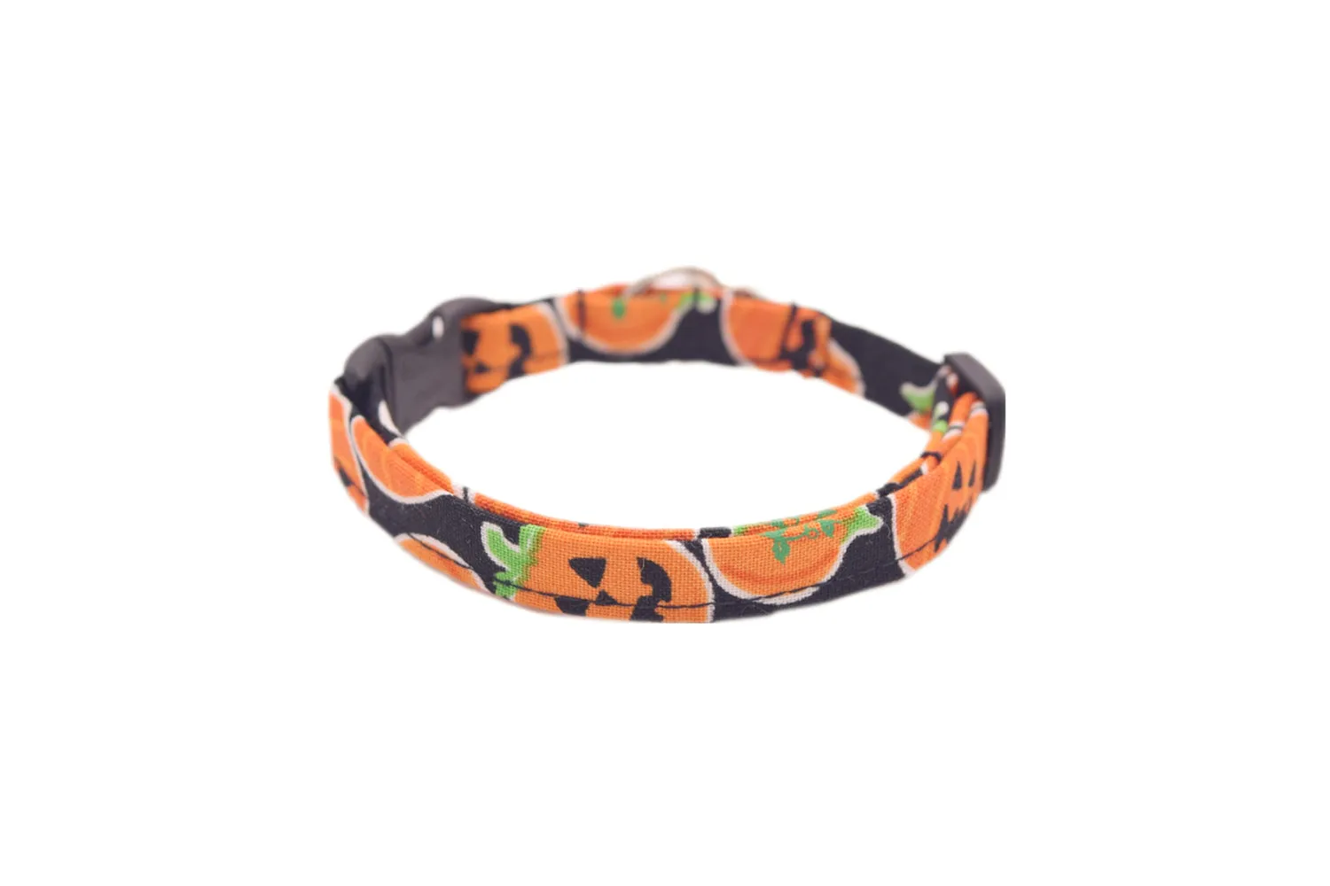 Halloween Jack-o-Lantern Cat Collar