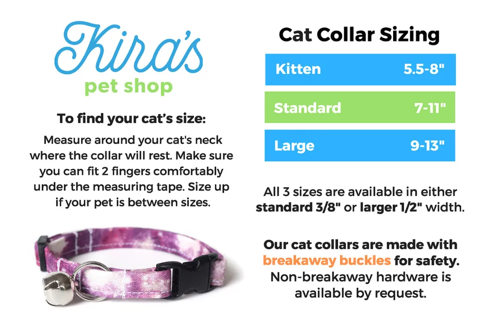 Halloween Jack-o-Lantern Cat Collar