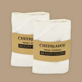 hemp and bamboo beauty cloth