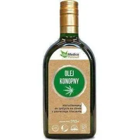 Hemp oil, unrefined 350ml