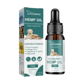 Hemp Omega Vitamin Pet Wellness J60C