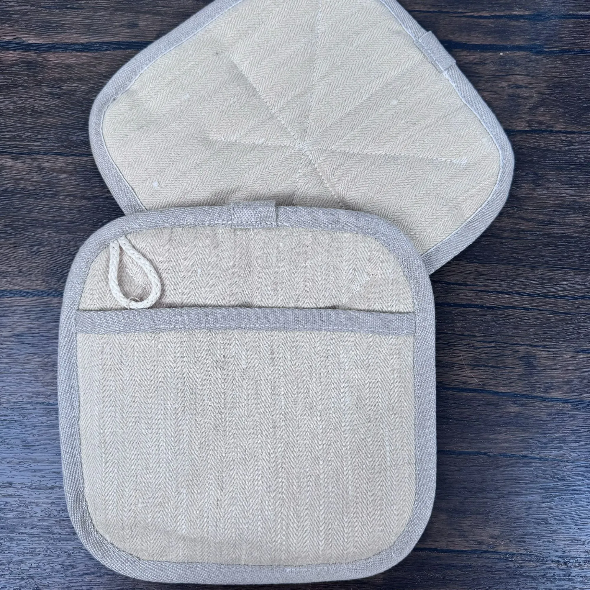 Hemp Potholders (Set of 2)