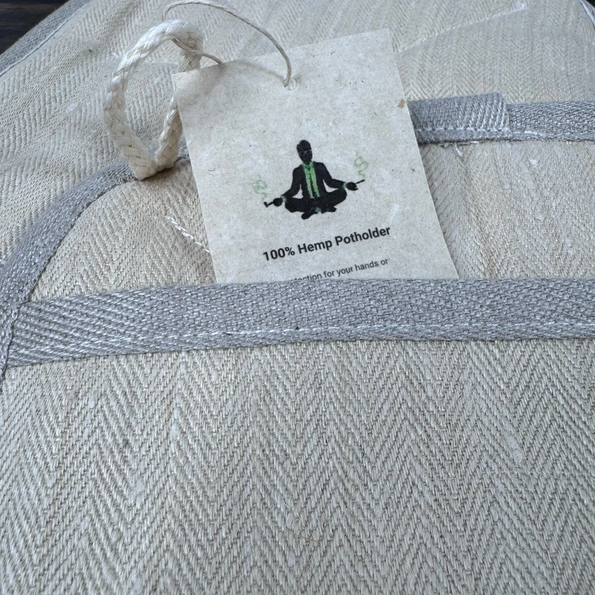 Hemp Potholders (Set of 2)