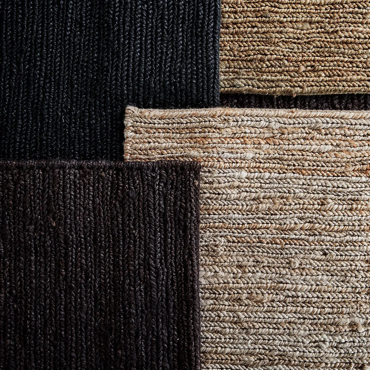 Hemp rug braid chocolate