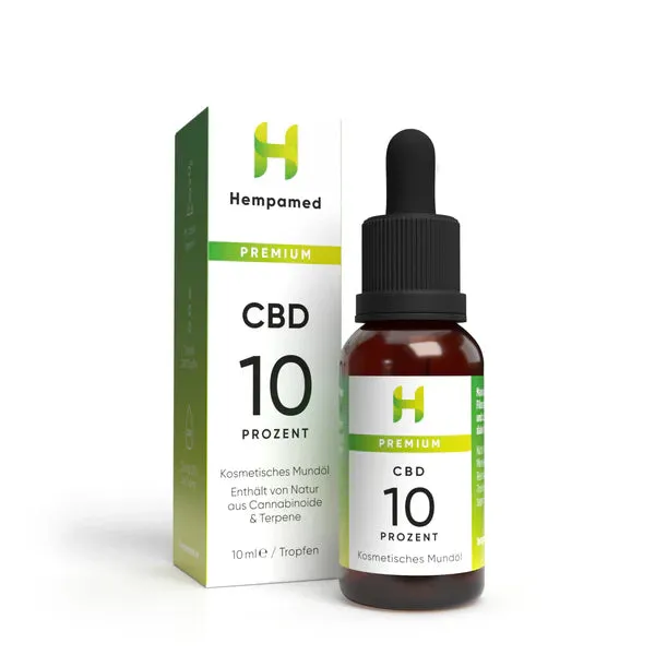 Hempamed Premium CBD Oil 10%