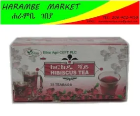 Hibiscus Ethiopian Tea (25 Teabags)