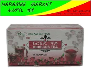 Hibiscus Ethiopian Tea (25 Teabags)