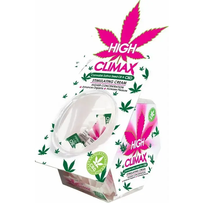High Climax Female Stimulant W/hemp Seed Oil 50pc Bowl