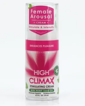 High Climax Female Stimulant with Hemp Seed Oil - .5 oz