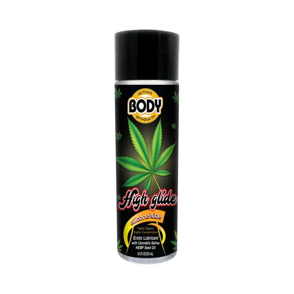 High Glide Erotic Silicone Lubricant 8.5oz Botle