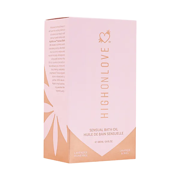 High on Love Lavender & Honey Bath Oil