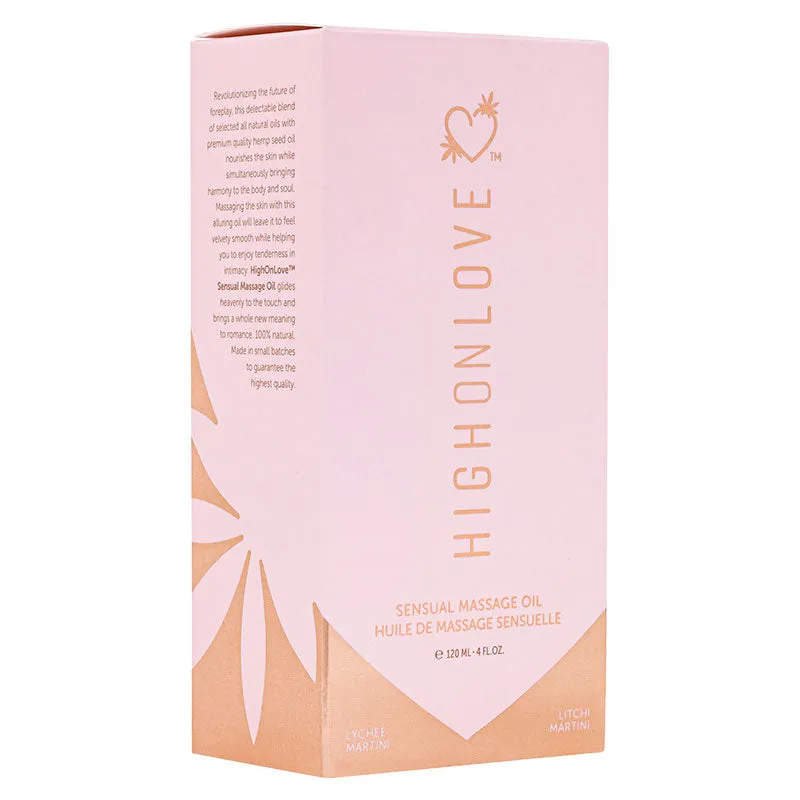 High On Love Sensual Massage Oil
