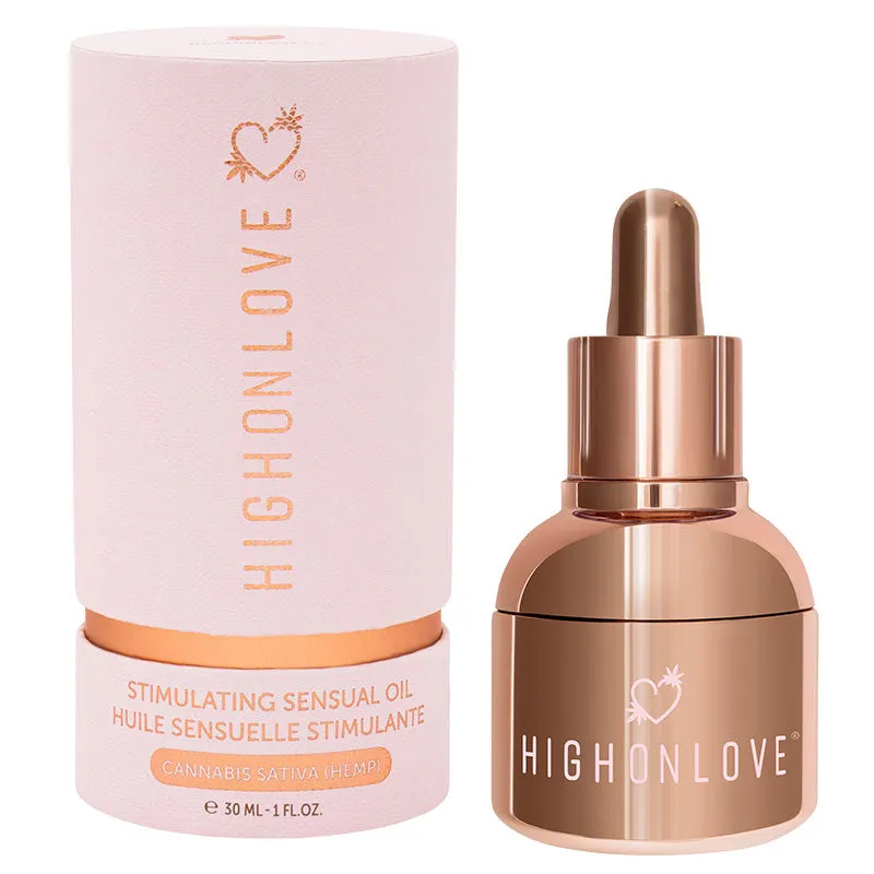 High On Love Stimulating Sensual Oil (oil dropper bottle 30 ml)