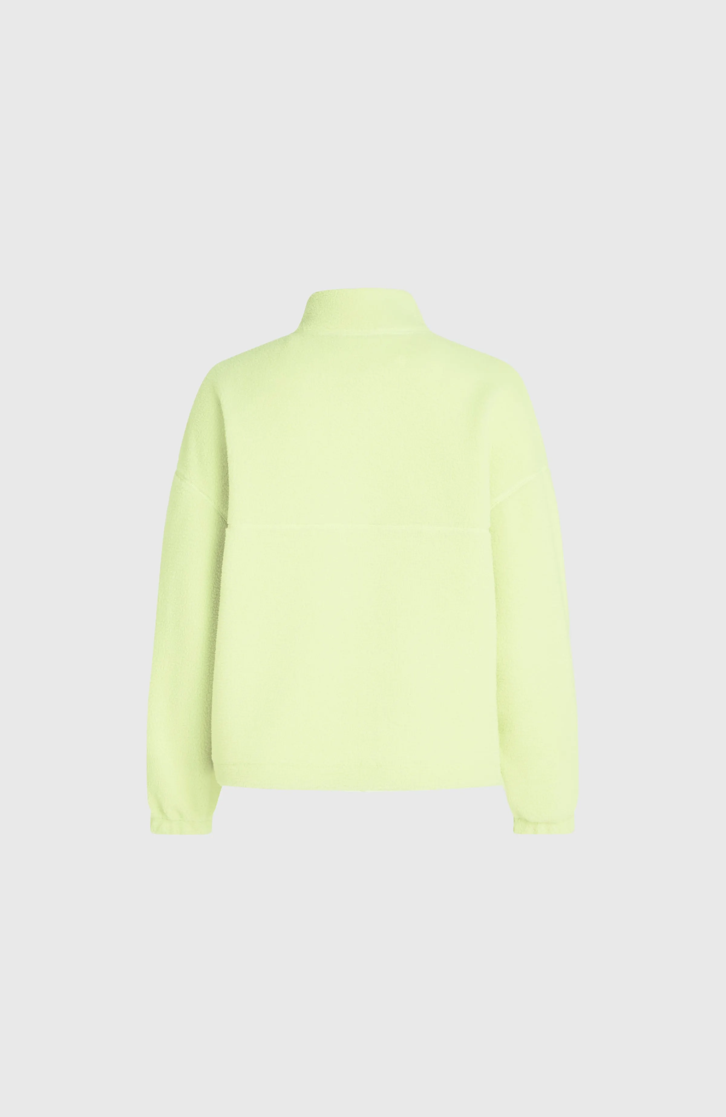 High-Pile Full-Zip Fleece | Lime Wash
