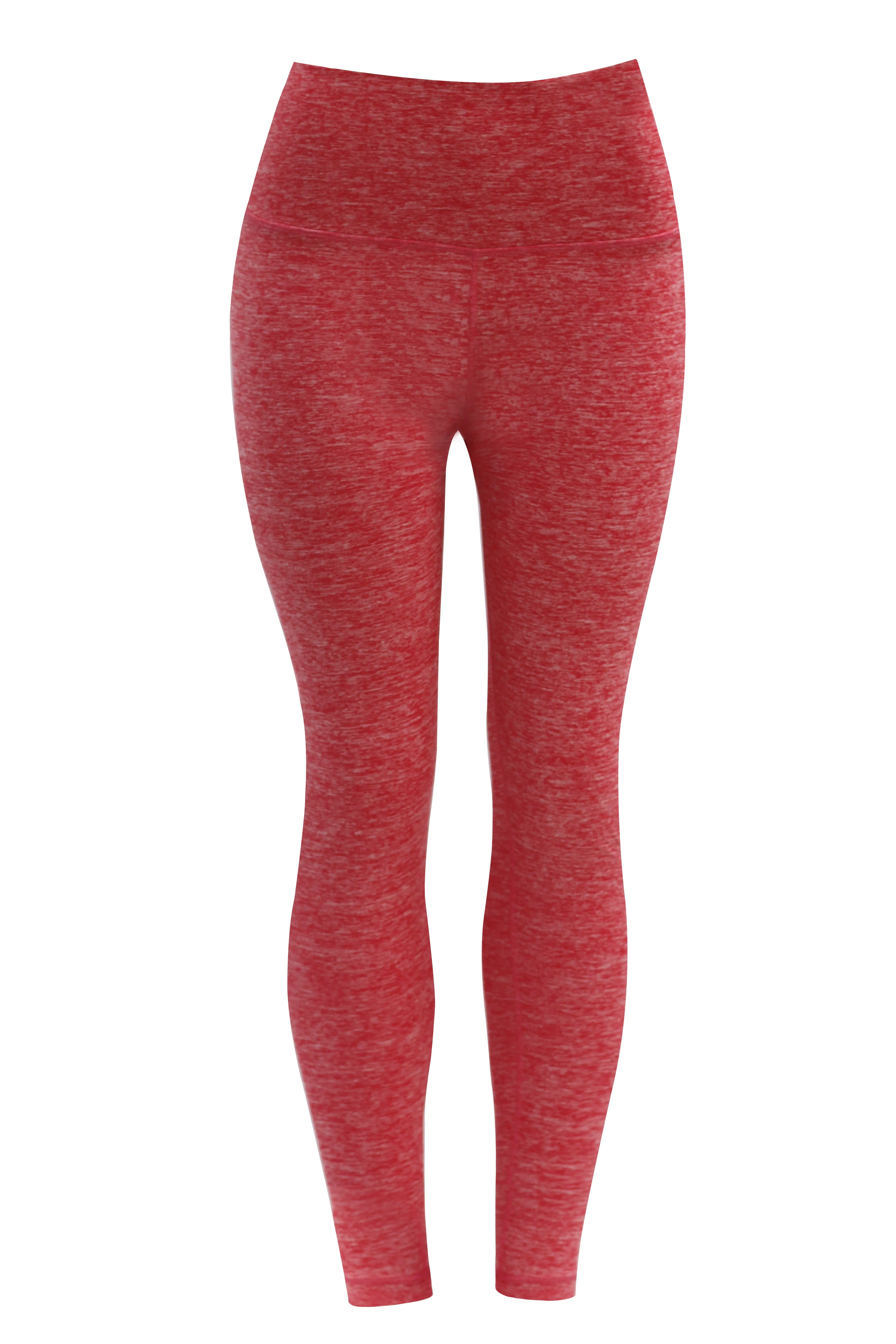 High Waist Pilates Pants heatherred_Pilates