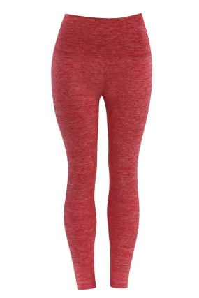 High Waist Pilates Pants heatherred_Pilates