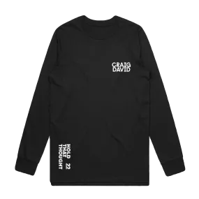 Hold That Thought Tour 2022 Black Long Sleeve T-Shirt