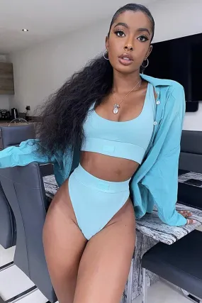 Home Comforts High Waisted Thong in Mint