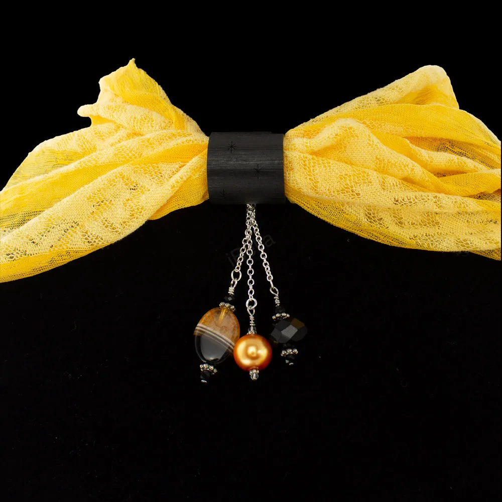 iBella® Scarf Slide Jewelry Set - Gloriosa