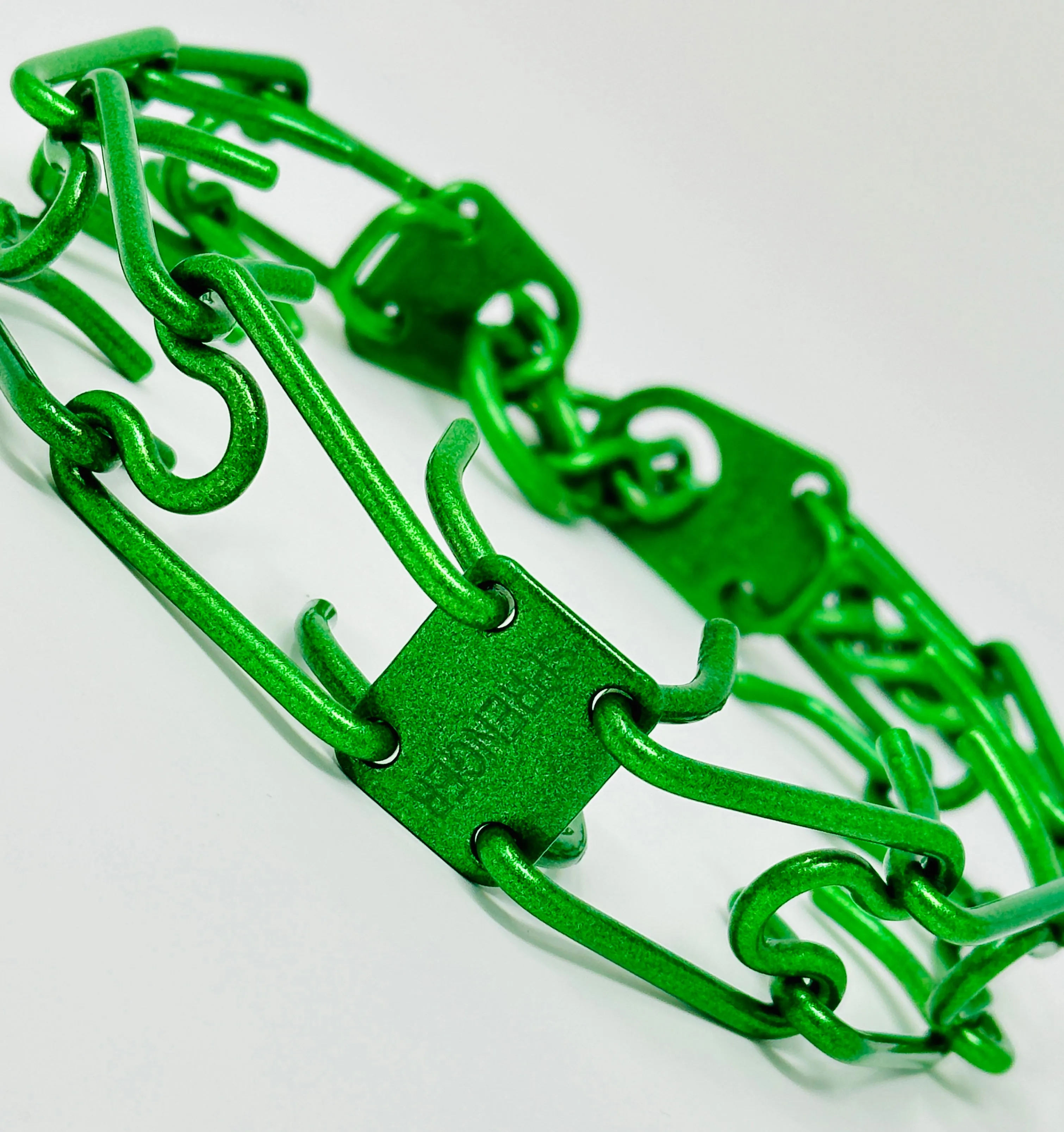 Illusion Money Custom Powder Coated Herm Sprenger Prong Collar for Dogs