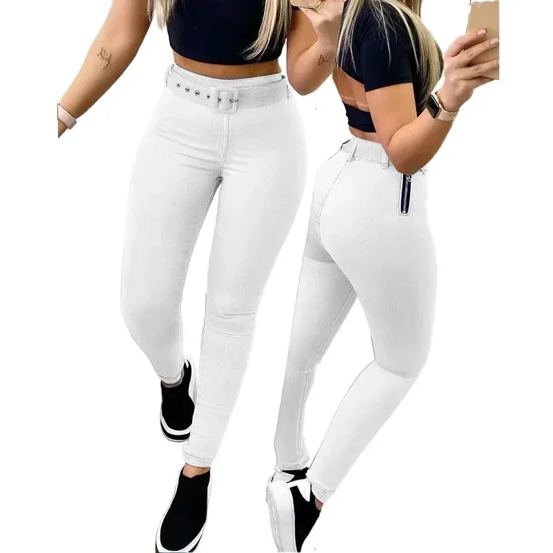 Imani Vintage High Waist Women Denim Pants