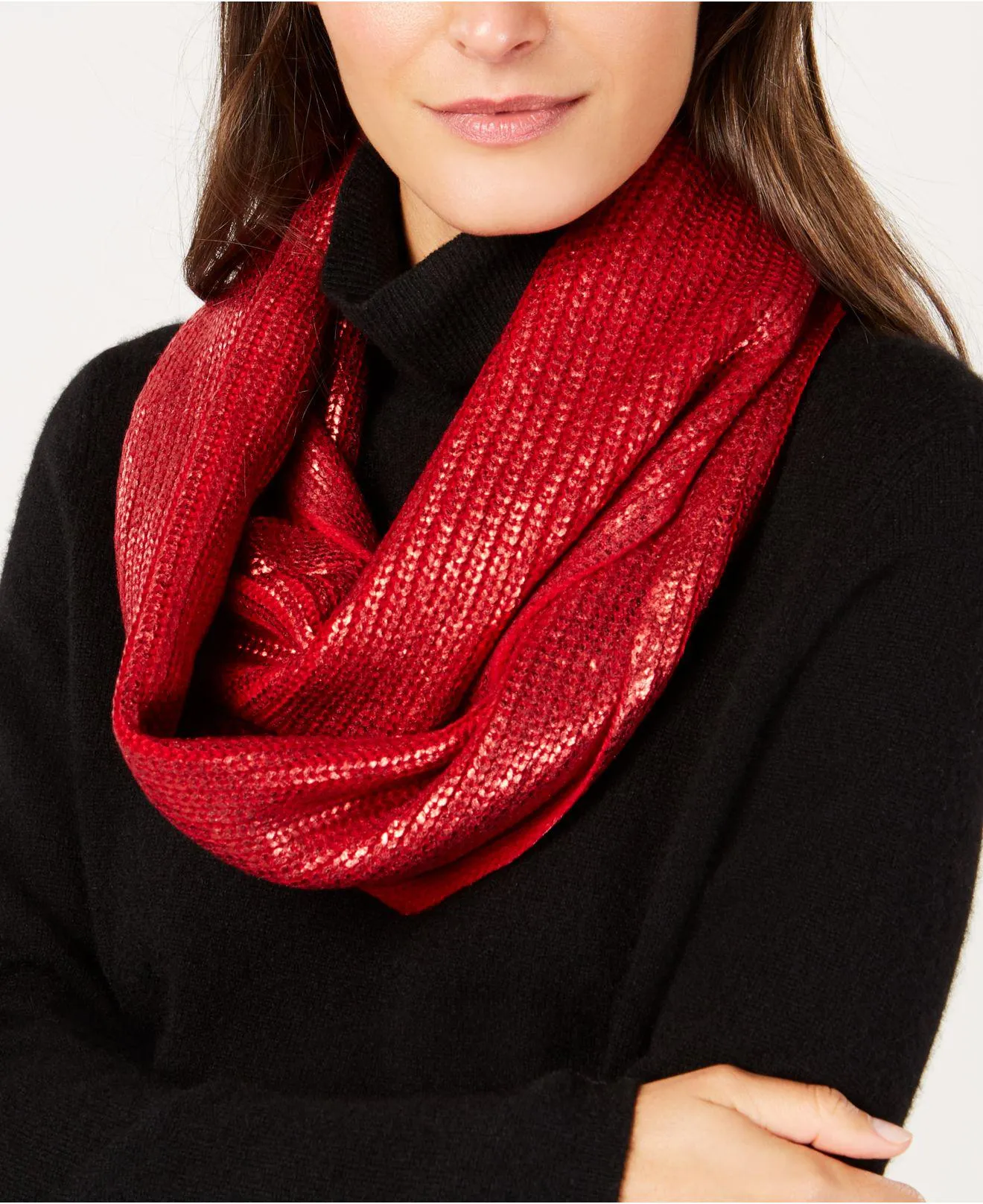 I.N.C. Liquid Shine Infinity Scarf
