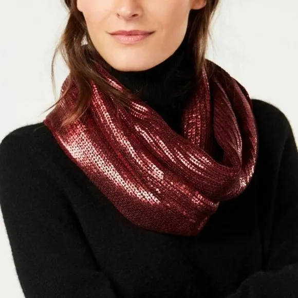 I.N.C. Liquid Shine Infinity Scarf