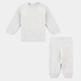 Infant Unisex Thermal Suit Off White