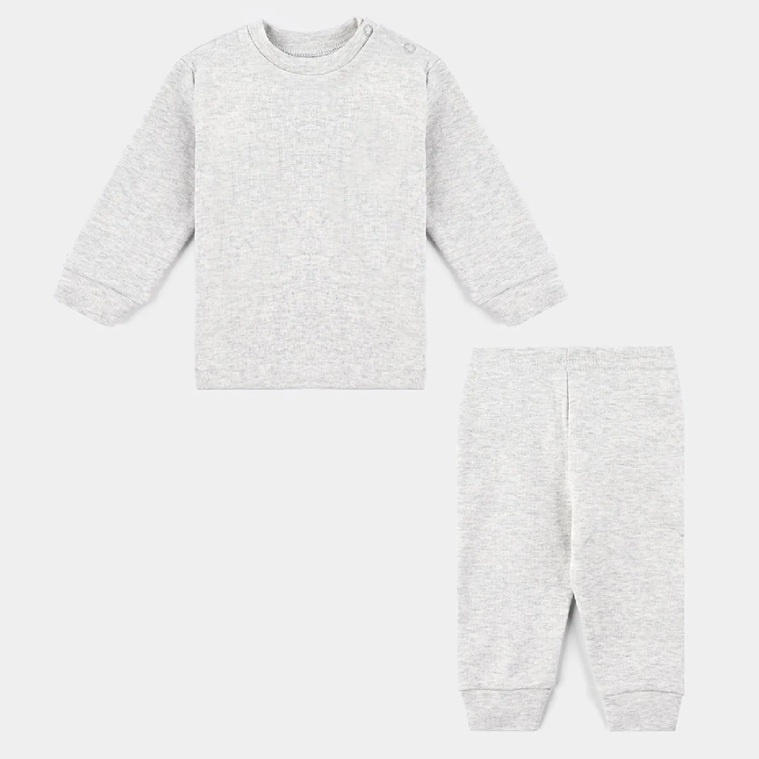 Infant Unisex Thermal Suit Off White
