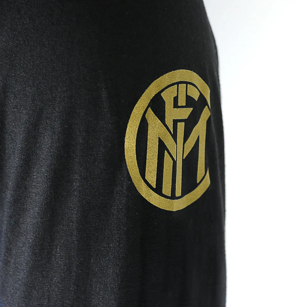 Inter Milan Long Sleeve T-Shirt Blue/Black
