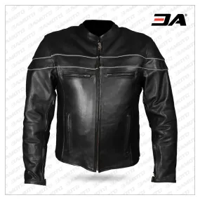 Iowa Motorcycle Leather Jacket