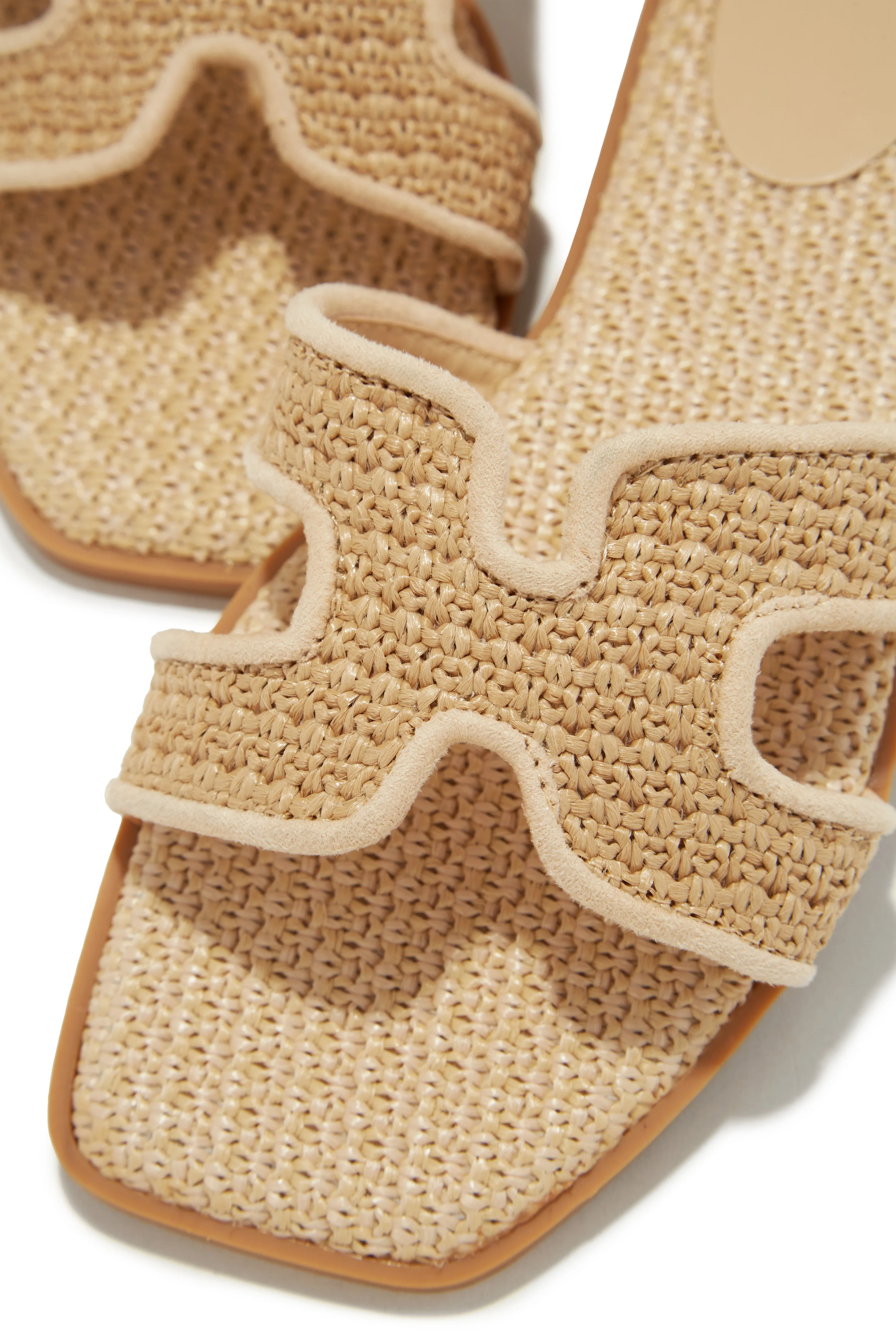 Island Getaway Slip On Sandals - Nude