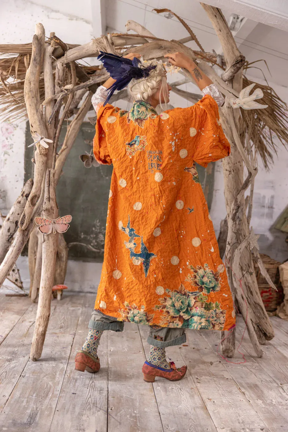 Jacket 1154 Polka Dot Dashi Kimono  Marmalade