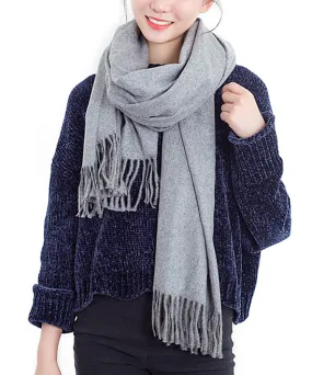 JC022545 Solid Blanket Scarf