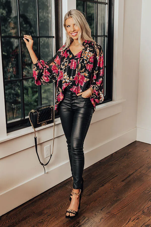 KanCan The Aleana High Waist Coated Skinny