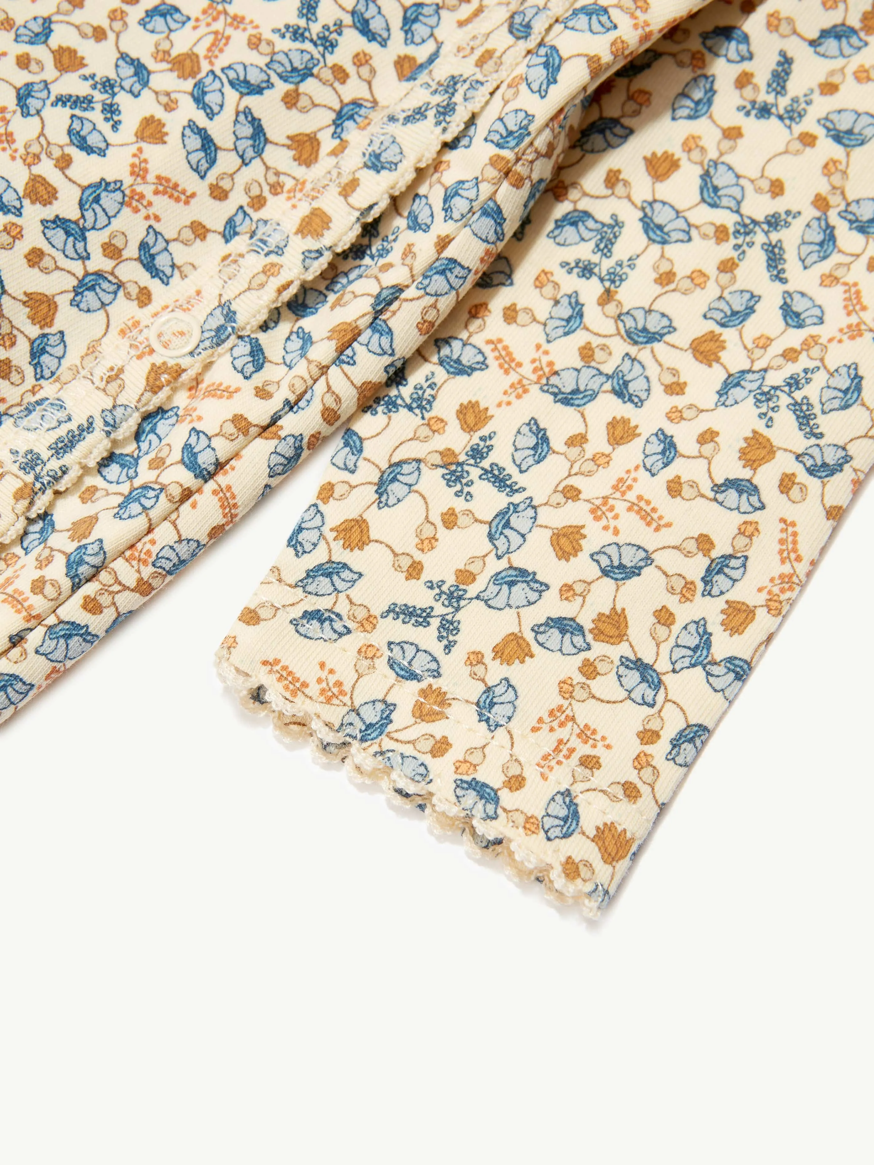 Konges Sløjd Baby Girls Organic Cotton Romper in Multicolour