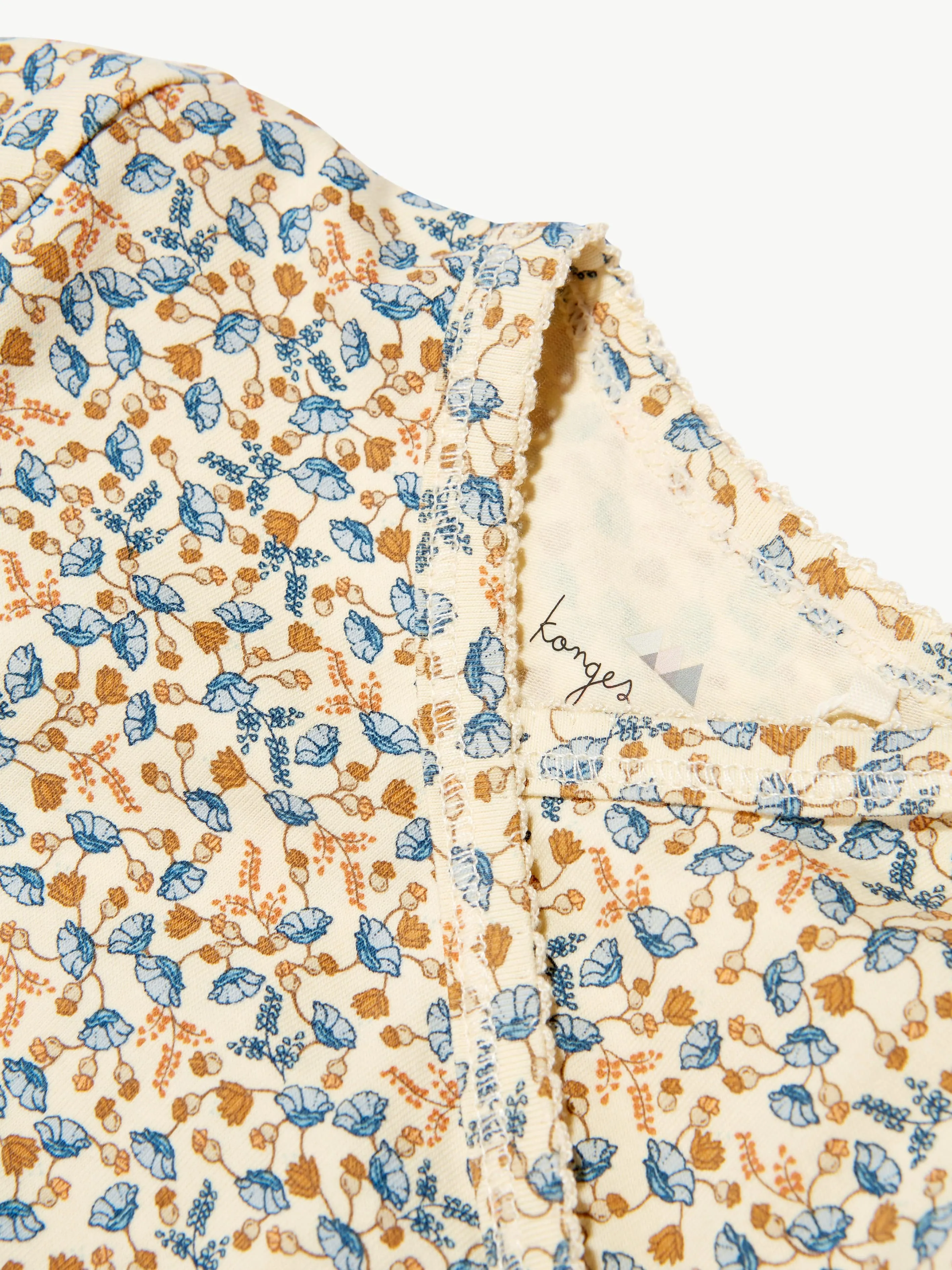 Konges Sløjd Baby Girls Organic Cotton Romper in Multicolour