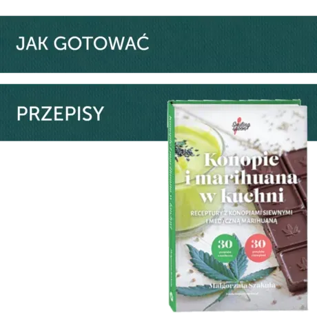 Konopie i marihuana w kuchni - Małgorzata Szakula