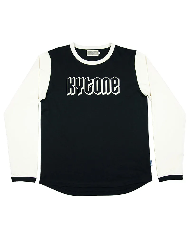 Kytone Metal Black/White LS T'Shirt