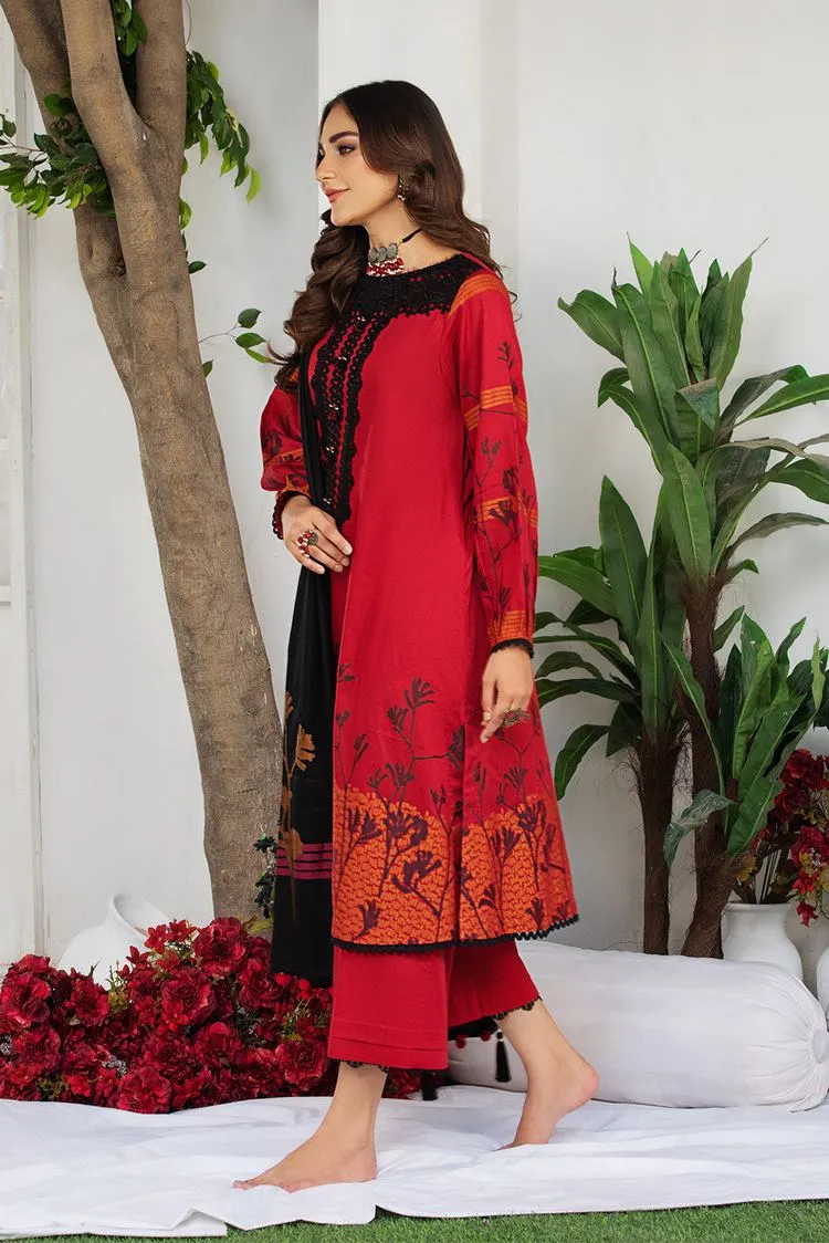 La Rosaa - 3 Pc Ready to Wear Essentials - JLA-08