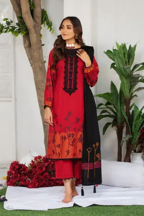 La Rosaa - 3 Pc Ready to Wear Essentials - JLA-08