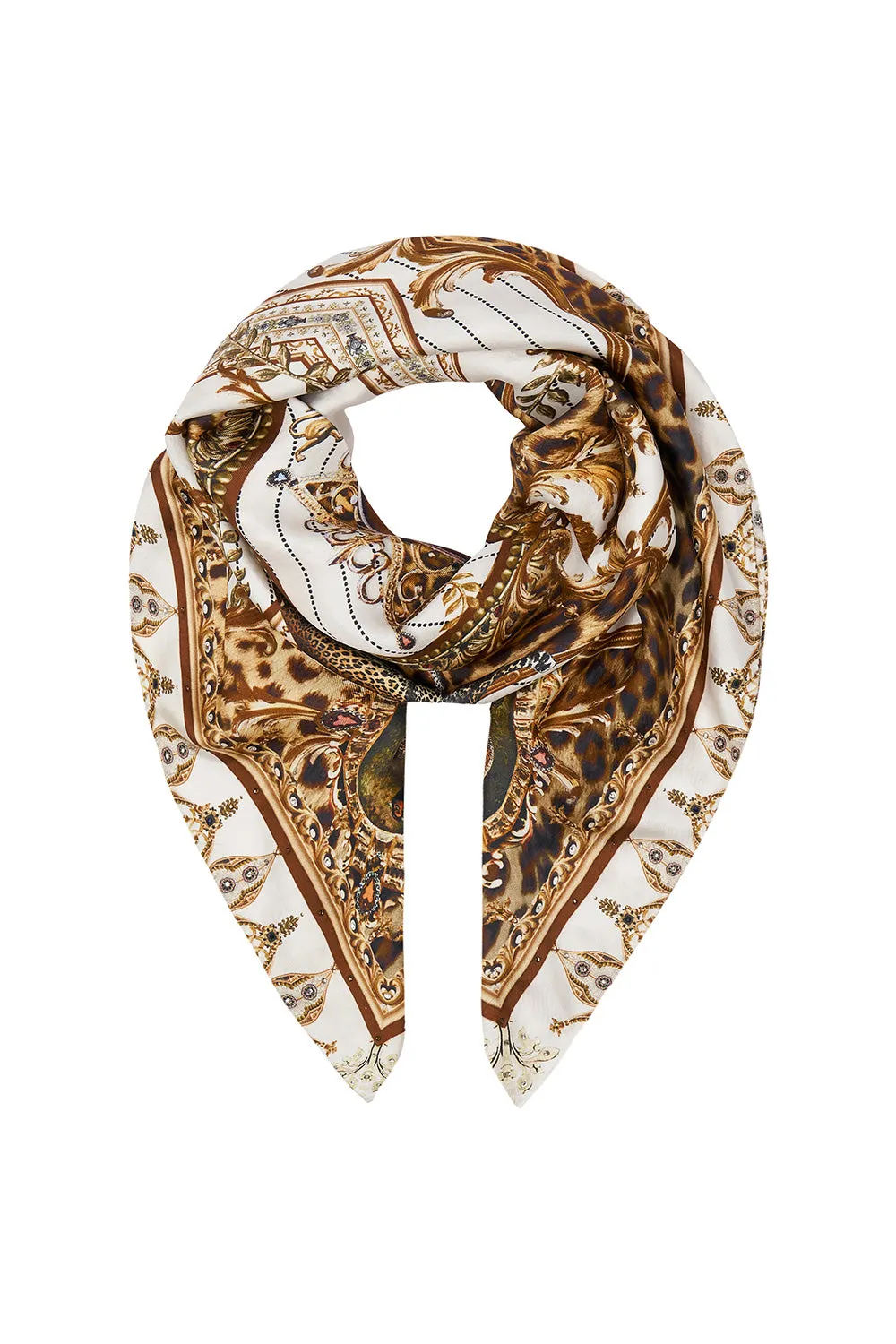 LARGE SQUARE SCARF MIND YOUR MANOR