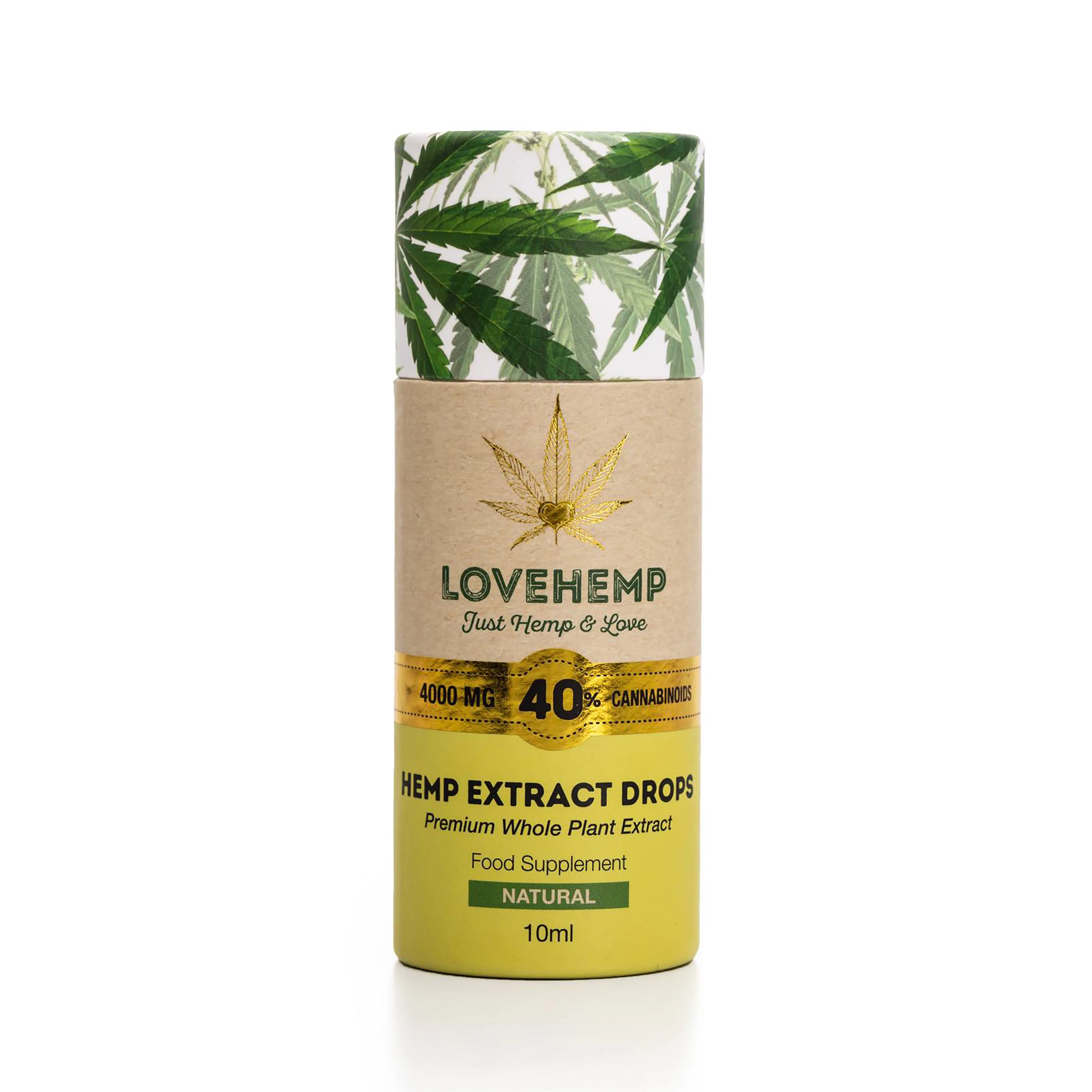 Love Hemp® 4000mg 40% CBD Oil – 10ml