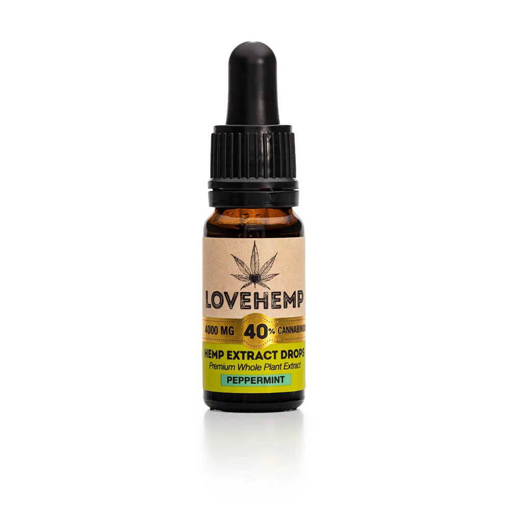 Love Hemp® 4000mg 40% CBD Oil – 10ml