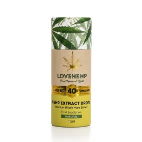 Love Hemp® 4000mg 40% CBD Oil – 10ml
