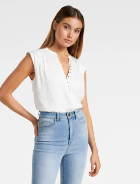 Lucy Button Front Essential