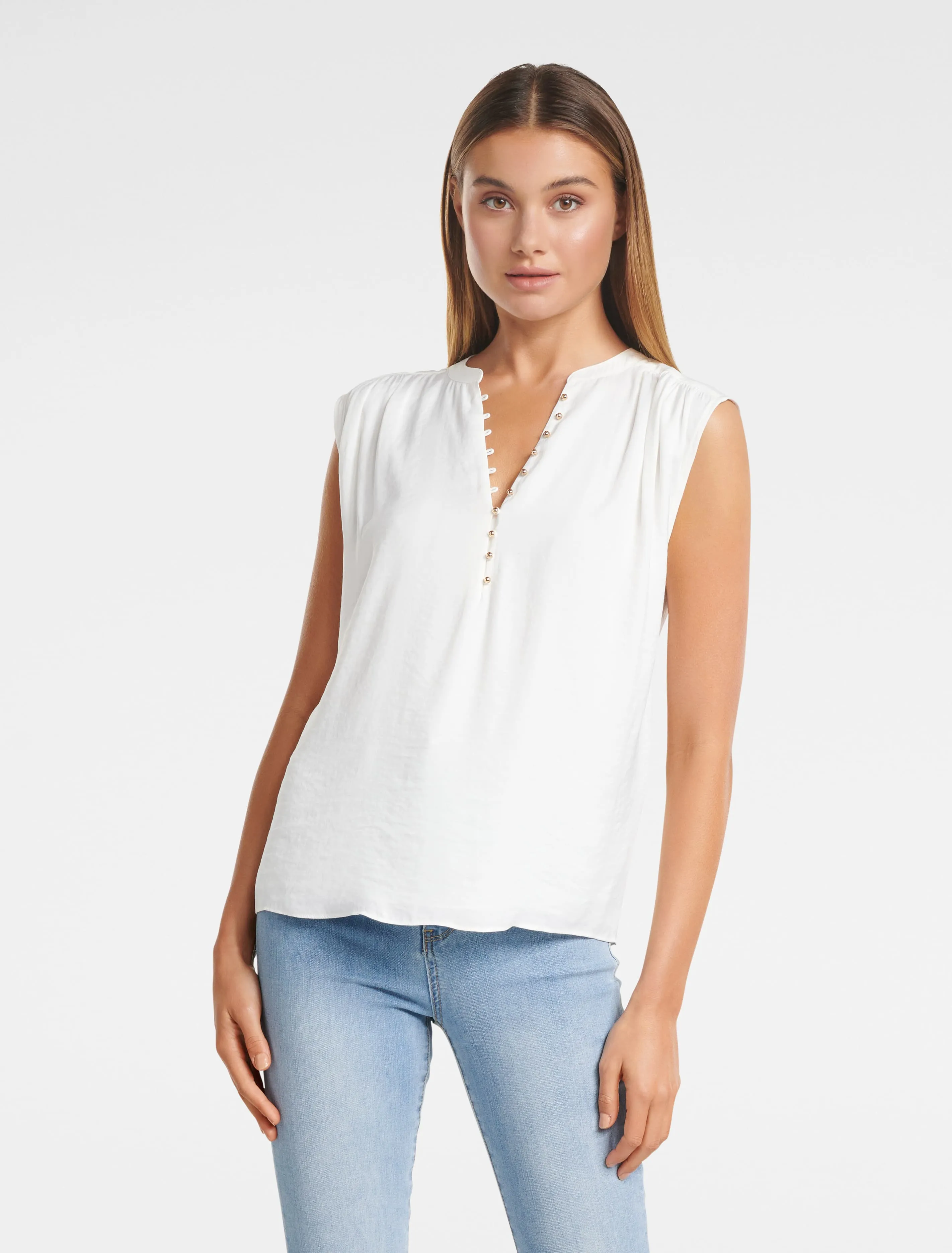 Lucy Button Front Essential