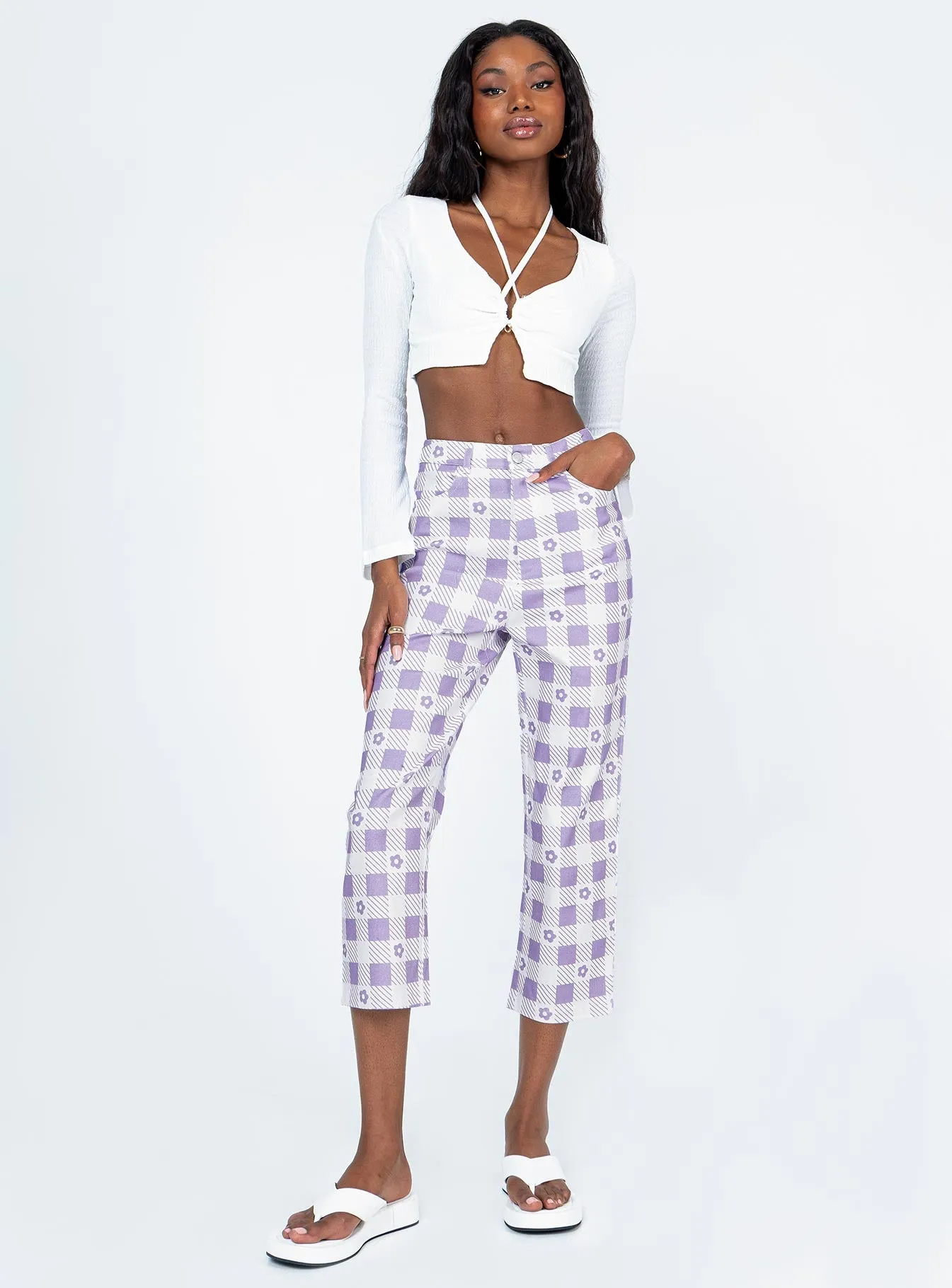 Marlissa Pants Purple