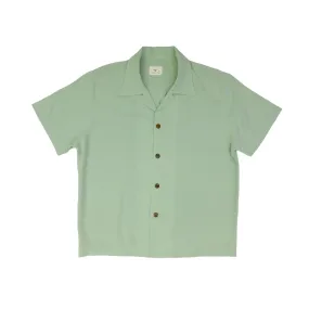 MATCHA GREEN CAMP COLLAR SHIRT MATCHA GREEN CAMP COLLAR SHIRT