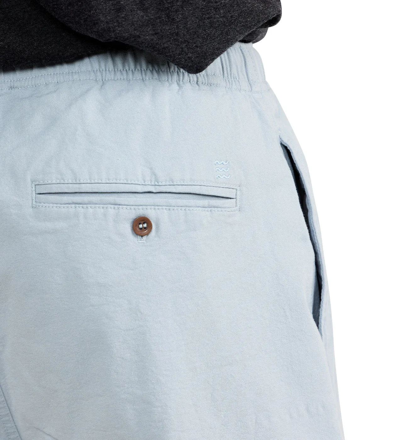 Men's Stretch Canvas Short – 7" - Bay Blue